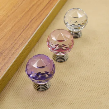 Mâner de cristal 30mm sferice de sticlă singur orificiu transparent comerțul exterior sertar K9 Europene moderne se ocupe de