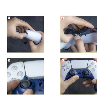 Mâner Decorativ Clip Clemă Capac Controller Mijloc Capac Decorativ Fâșie de Piele Shell pentru PS5 Gamepad Jocuri Accesorii