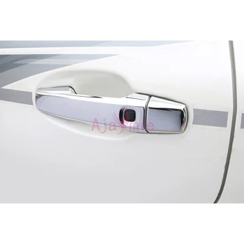 Mânerul ușii se Acoperă Cu Cheie Inteligentă Găuri Tapiterie Auto Crom-Styling 2008-Pentru Toyota LC Land Cruiser 200 Accesorii