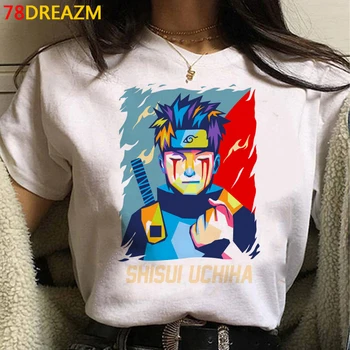 Naruto Akatsuki Sasuke Itachi tricou t-shirt de sex masculin grafic japonez teuri ulzzang sus teuri estetice