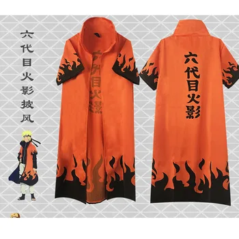 Naruto Anime Cosplay Costum Akatsuki Itachi Uchiha Hawk Uchiha Sasuke Hatake Kakashi Naruto Uzumaki Mantie cu Glugă numai Cape
