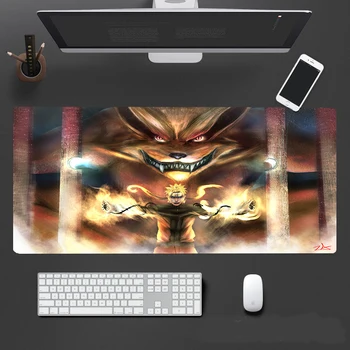 Naruto Naruto Anime Mouse Pad Mare Gaming Mouse Pad 900x400mm HD Model de Calculator de Mari Mouse Pad Desene animate XXL Pad pentru Mouse fãrã f