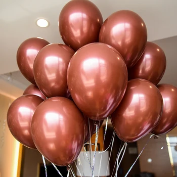 NASTASIA Cafea Maro Baloane Latex, Baloane Globos Petrecere de Aniversare de Nunta Baloane de 12 țoli calitate îngroșa 2.8 g balon cu heliu