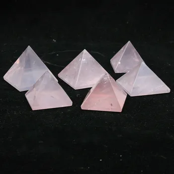 Naturale A Crescut De Cuarț Crystal Pyramid Figurina Altar De Vindecare Reiki Specimen