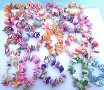 Naturale colorate conch shell brățară Conch Shell Brățară Pentru Femei Mare Stil Plajă Bratari Bratari Cadou Brățară Bijuterii