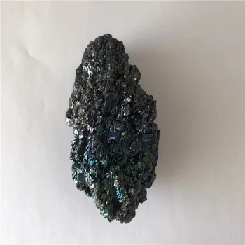Naturale colorate minereu carborunite carborunite piese de decor acvariu ghiveci decor peisaj piatra păun