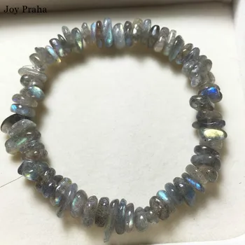 Naturale cristal gri piatra brățară / Labradorit brățară moda bijuterii cadouri / en-gros de dropshipping