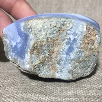 Naturale Dantelă Geode Cristal De Cuarț Cadou Mobilier Acasă Decor Piatra Reiki De Vindecare Bord Prime Albastru Calcedonie Lrregular Specimen