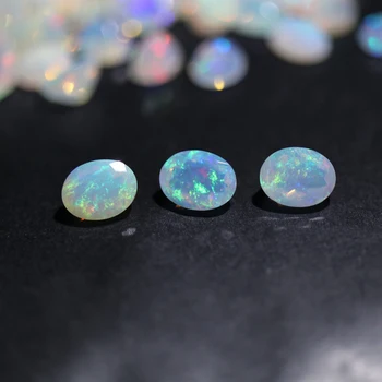 Naturale Etiopian colorate taie opal oval 7*9 mm aproximativ 1,35 ct de calitate superioară naturale prețioase vrac pietre semipretioase bijuterii DIY