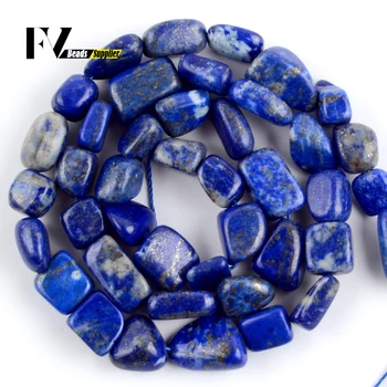 Naturale Neregulate Lapis Lazuli Piatră Margele Vrac 8-10mm Distanțier Chips-uri Margele Pentru Bijuterii DIY Brățară Colier Accesorii