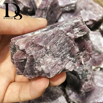 Naturale Violet Mica Minerale Prime Liliac Cristalină Lepidolite Dur Monoclinic Exemplare Pentru Vindecare Decor