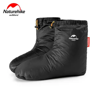 Naturehike Down-Umplută Papuci de casă Cizme Pentru Barbati Femei Papuceii Șosete Cald Moale Încălțăminte Pentru Iarnă Camping sac de Dormit accesorii
