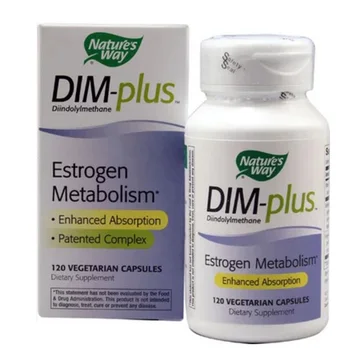 Naturii Way DIM-plus Metabolismul Estrogen absorbția Îmbunătățită complex patentat 120 buc