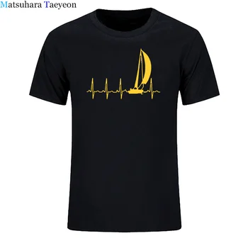 Navigatie barbati Tricou care NAVIGHEAZĂ ÎNTR-O CLIPĂ Tricou de Vara Graphic Tee Tricou Drăguț T-shirt din Bumbac cu Maneci Scurte Barbati Tricou