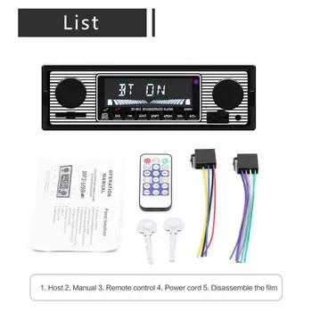 NE-Bluetooth Auto radio receptor radio de Mașini de Epocă, Bluetooth, Radio, MP3 Player Stereo USB/AUX Clasic Audio Stereo FM