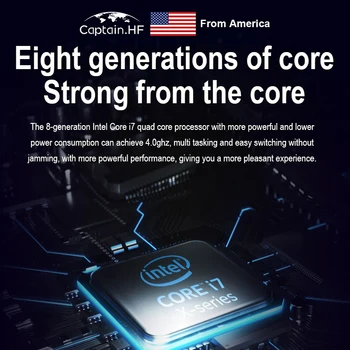 NE Căpitanul 15.6-inch Laptop 16G RAM 512G MX150 Notebook-a 8-a Generație Patru Core i7-8550u, Notebook-uri de Afaceri, de Studiu, de Jocuri de noroc
