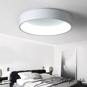 Negru/alb/Gri Minimalism Moderne LED lumini plafon pentru camera de zi de pat cameră lamparas de techo LED Lampă de Plafon corpuri de iluminat