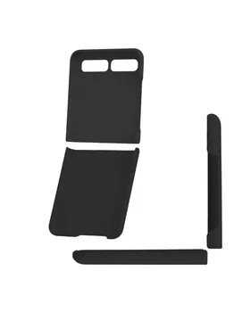 Negru carcasa silicon pentru Samsung Galaxy Z Flip
