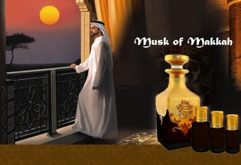Negru Cerb Mosc Chihlimbar Tahara Attar ORIENTAL ARABIAN MUSK de MECCA HASEN Attar Parfum Exotic de Petrol Arab Parfum Fără Alcool
