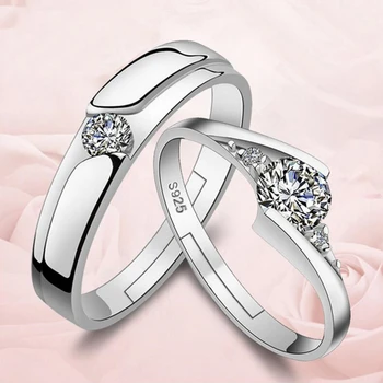 NEHZY Ultra-flash cristal cuplu inel de sensibilitate inel moda bijuterii ring pentru a trimite prietena lui să-și trimită soția