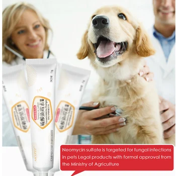 Neomicina sulfat de unguent Câine crema de piele de Companie moss pentru psoriazis droguri acarianul eczeme uz extern