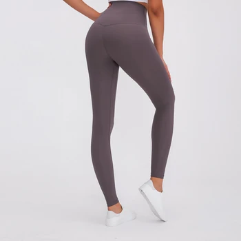 Nepoagym 7/8 EXPLORAREA mai Mare Waisted Femei Pantaloni de Yoga 25 Inch Inseam Yoga Colanti Sport Femei Fitness Unt Moale