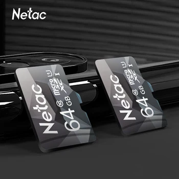 Netac Original Class10 Micro SD Smart TF Card de 64GB, 128GB 32GB 16GB 8GB U1 Card de Memorie Flash Card Mini Microsd TF/SD pentru Telefon