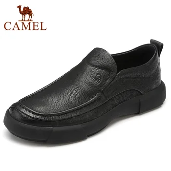 New Business Casual Pantofi Ușoare Pantofi pentru Bărbați Absorbție de Șoc Non-alunecare Confortabil Bărbați Mocasini Scrub de Piele