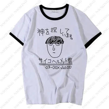 New Mob Psiho 100 T shirt Anime Kageyama Shigeo Cosplay Barbati Haine Largi Maneca Scurta tricou