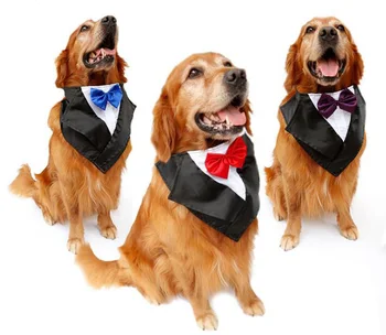 New sosire câine mare nunta de moda papion îngrijire câini mari cravate de companie fulare câine de companie legături animale de companie accesorii 1buc
