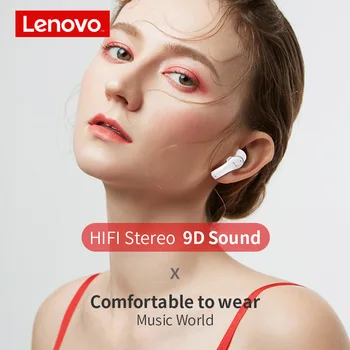 New Sosire Lenovo QT82 fără Fir Bluetooth Casti V5.0 Touch Control Cască Stereo HD Vorbesc Cu Baterie 400mAh