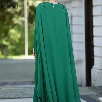 New Sosire Musulman Rochii De Seara Lungi Din Dantela Aplicatii Chiffion Dubai Islamic Vestido De Noche Rochii Formale 2021