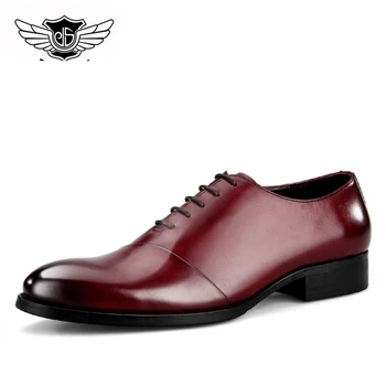 New Sosire Pantofi pentru Bărbați Costume de Afaceri din Piele Stil Britanic Pantofi Bărbați Rochie de Mireasa Pantofi Respirabil Eur Marimea 38-44
