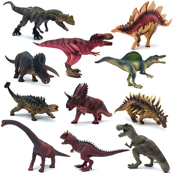 New2020 25cm Dinozaur jucarii pentru copii jucării Jurassic-lea tema jucarii Tyrannosaurus rex, velociraptor brachiosaurus
