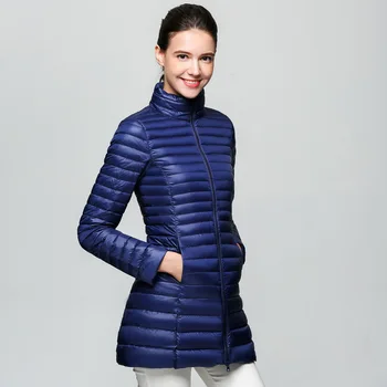 NewBang Brand Ultra-Ușor, În Jos Jacheta Femei Timp De Iarnă În Jos Jacheta Femei Slim Portable Windproof Strat Cald