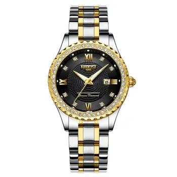 NIBOSI Femei ceasuri de Lux din Oțel Inoxidabil moda doamnelor ceas 2020 nou încheietura Cuarț ceas brățară de sex Feminin Relogio Feminino
