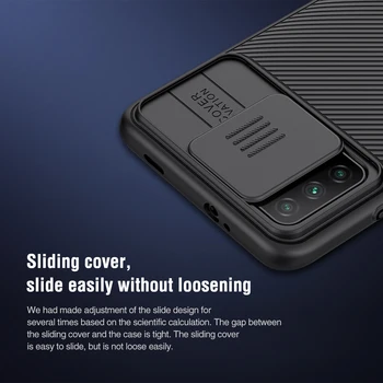 NILLKIN Camera de Caz de Protecție pentru Xiaomi Poco M3 caz Slide CamShield capacul din Spate pentru Mi Poco M3 Global Version cazuri