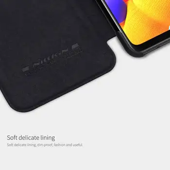 Nillkin pentru Samsung Galaxy A21S Qin Flip Caz din Piele Portofel cu Slot pentru Card Soft Touch Slim Caz de Telefon pentru Samsung Galaxy A21S Caz