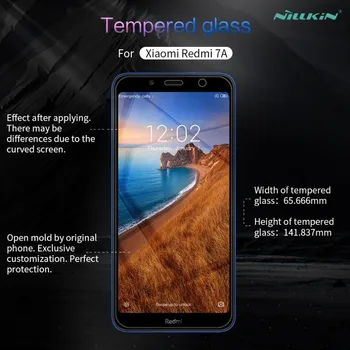 NILLKIN Protector de Ecran Pentru Xiaomi Redmi 7A 9H Anti-Explozie Sec Sticlă Călită Film Pentru Xiaomi Redmi 7A Sticlă