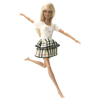NK Fierbinte Vinde Un Set=10 Buc. se Amestecă Felul În 2020 cel mai Nou Manual Frumoase Haine de Petrecere de Moda Rochie Pentru Papusa Barbie cel Mai frumos Cadou Jucarii