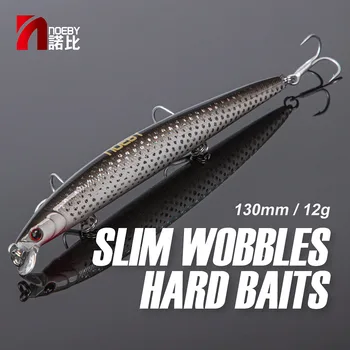 Noeby Slim Floating Minnow Atrage 130mm/12g Jerkbait Pește Pescuit Nada Balansează Artificială de Înaltă Calitate Greu Momeli pentru Pescuit