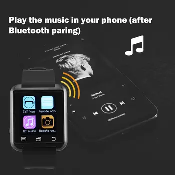 Noi 1.48 inch LCD U8 Bluetooth Inteligent Ceas De 2,4 GHz U8 aparat de Fotografiat Telefon Card inteligent ceas pentru Android Telefon Inteligent DZ09 PK