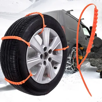 Noi 10buc Anvelope Roti Anti-alunecare Lanțuri antiderapante Mini Pentru Iarna SUV Autocross în aer liber CSL2018