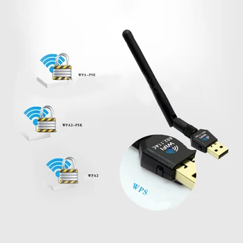 Noi 1200Mbps Dual Band 2.4/5 ghz Wireless USB 2.0 Adaptor de Rețea WiFi Pentru Laptop