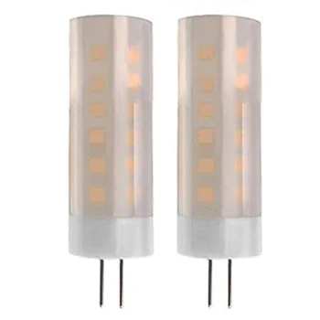 Noi 2 buc 3W 230 lm G4 LED-uri de Porumb Lumini 36 led-uri SMD 2835 Efect de Flacără Alb Cald 12V DC ( Alb Cald, DC12V)