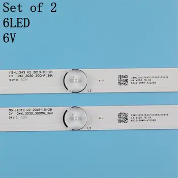 Noi 2 BUC 6LED de fundal cu LED strip pentru 32inch JL.D32061330-081AS-M FZD-03 E348124 MS-L1343 L2202 L1074 V2 2-6-3030-300MA-36V