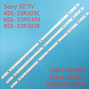 Noi 3 BUC 8LED de fundal cu LED strip pentru TV KDL-32R433B 32R435B 32R420B 32R430B LG INNOTEK 32INCH WXGA NDSOEM WA WB 612mm