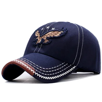 Noi 3D Casual Vultur Brodat Șapcă de Baseball de sex Masculin Snapback Hat Bărbați Moda Hip Hop Pălărie Sport Reglabile Bumbac Camionagiu Os Gorra