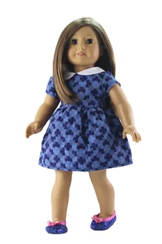 Noi 5 Set Handmade, Haine Papusa de Moda de Îmbrăcăminte Stil Rochie de 18 inch American Doll A01