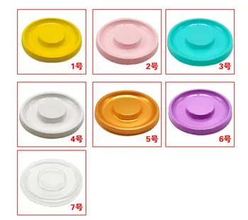 NOI 50/100buc culori Bomboane Tavă de Plastic 25mm Nurca Genele Tava titularul gene en-Gros gene tava pentru gene cutie de ambalaj